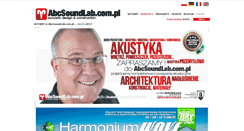 Desktop Screenshot of abcsoundlab.com.pl