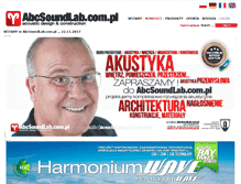 Tablet Screenshot of abcsoundlab.com.pl